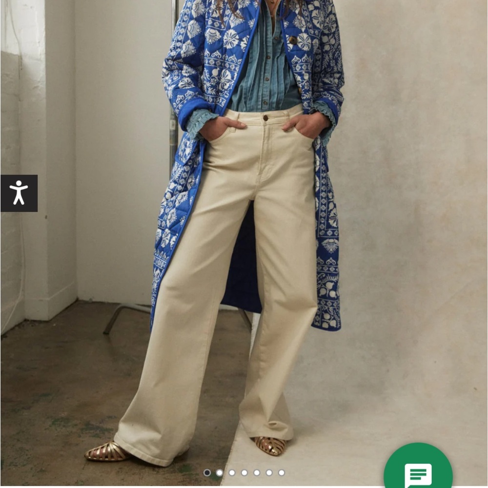 Women's Cream Jeans